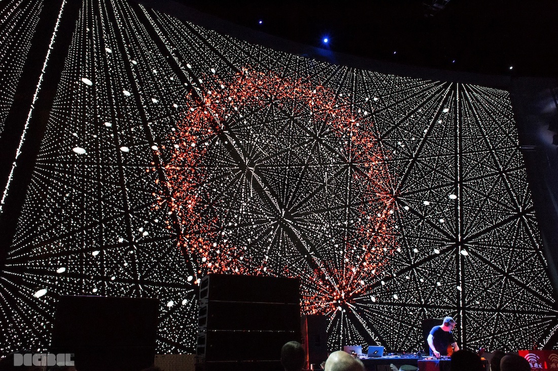  Lucine preforming at the EMP's Sky Church for Decibel 2014’s Opening Gala